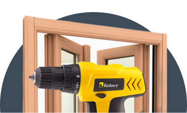 Чистый монтаж <br /><span>деревянных окон</span>