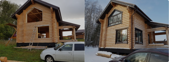 Установка наличников <span>в поселке Янтарный</span>